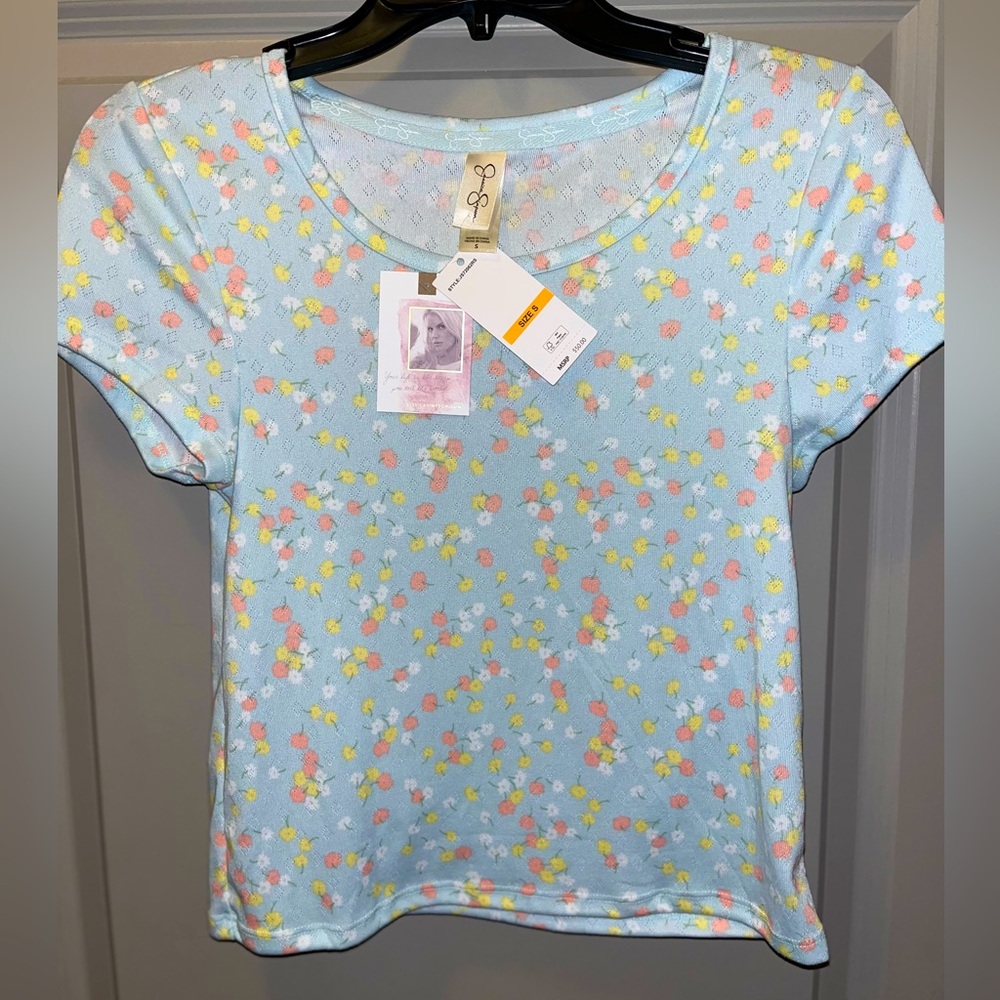 Jessica Simpson Floral Sleepwear Top
NWT